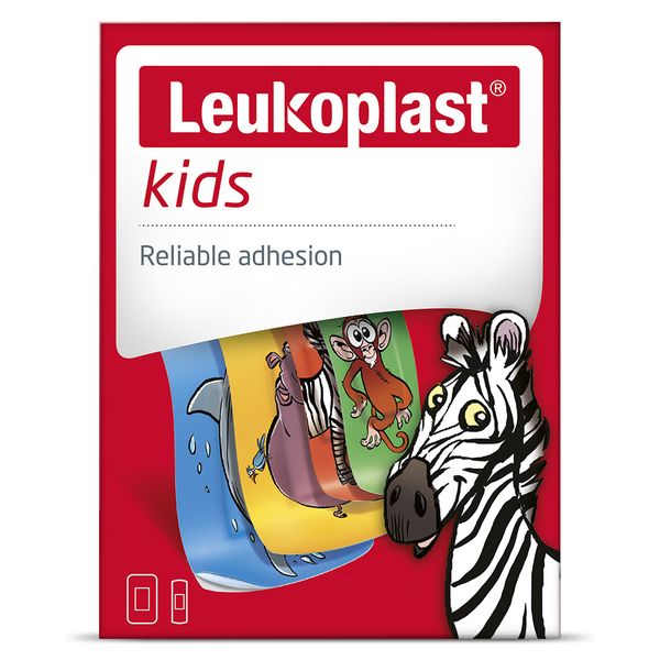 Leukoplast Kids, Assorted, Pack of 12 (Bulk Pack of 10 Boxes)