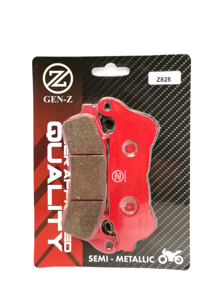 Gen-Z Semi-Metallic Front Brake Pads (Z828) Univ image