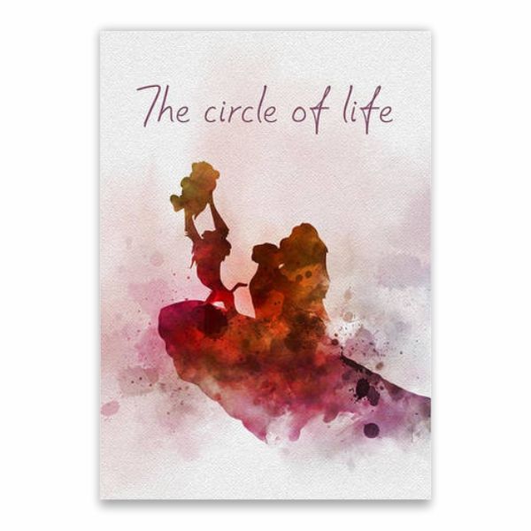The Circle Of Life Poster - A1