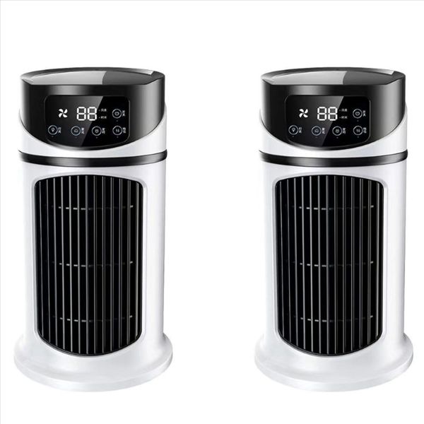 Portable Air Conditioner For Office 6 Gears Wind Black White