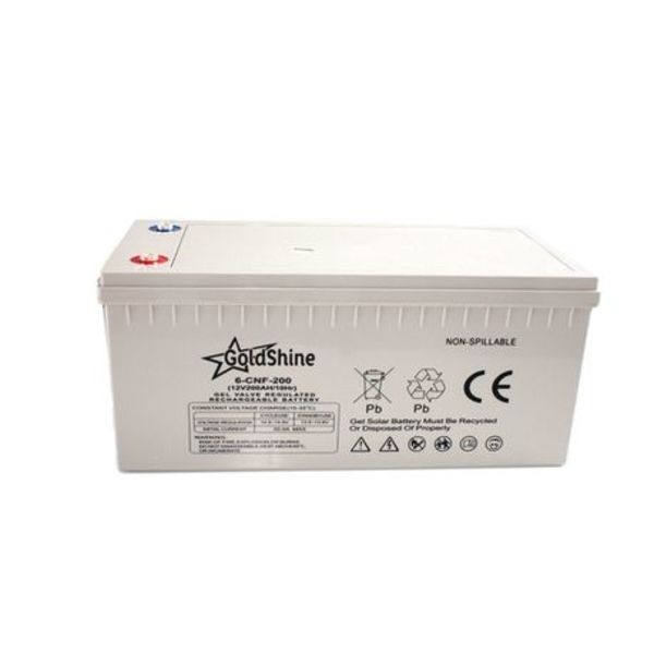 Goldshine Gel Battery 12V 200AH German Gel Technology