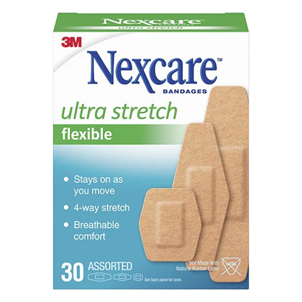 Nexcare - Ultra Stretch Assorted 30's