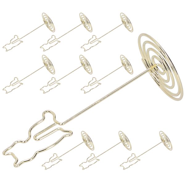 Cat Photo Clip Stand Set for Office Note Display