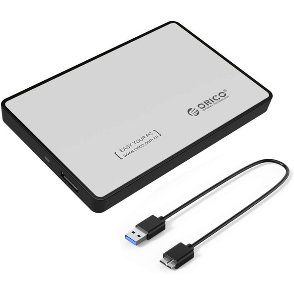 Orico 2.5 Inch SATA SSD / Hard Drive Enclosure Case USB 3.0