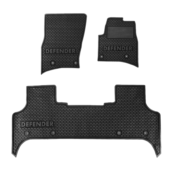 Interior Rubber Mats For Land Rover Defender 110 image