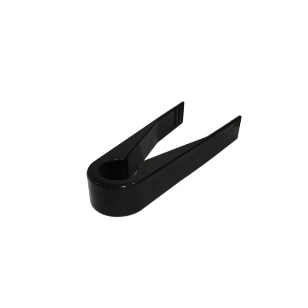Pack of 100 Black 2-in-1 Ice Tongs and Bottle Opener