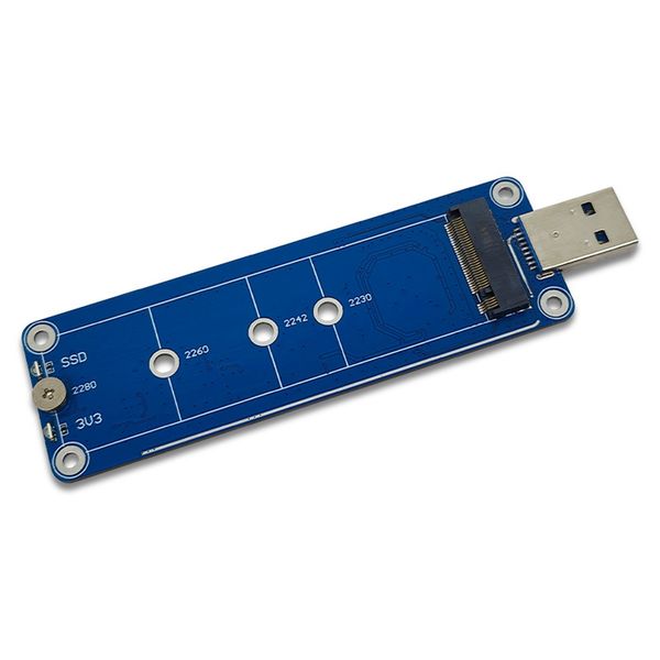 USB 3.0 to M-Key NVME USB3.2 Adapter for 2230 2240 2260 2280 M2 SSD