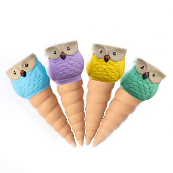 Owl Watering Spikes Set of 4, Vacation Self-Watering Planters Devices