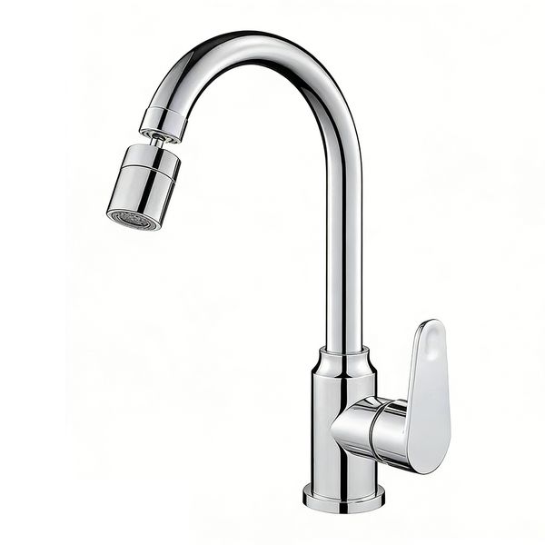 Kitchen Faucet for Sink 360 Swivel Dual Mode Spray Hot &amp; Cold Control