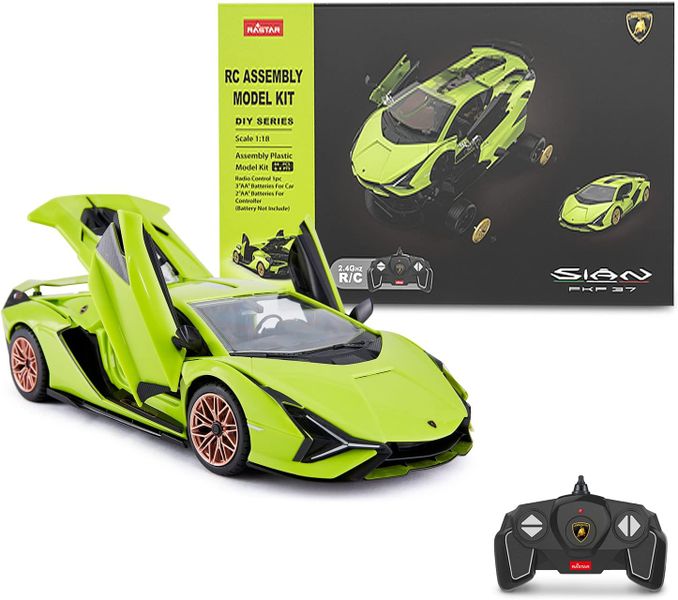 Lamborghini Sian 1:18 Scale Radio Control Car Building Kit