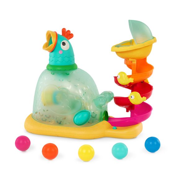 Battat Pop-A-Doodle-Doo Musical Chicken Ball Popper