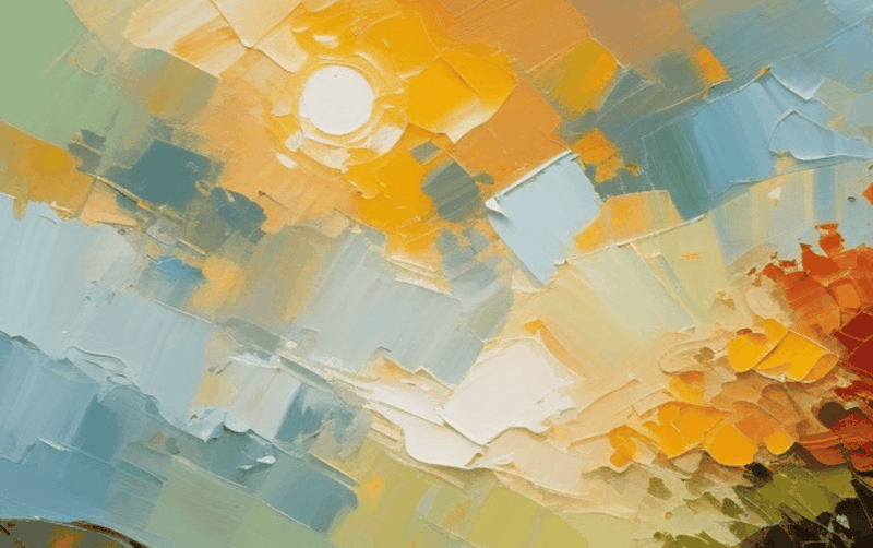 Canvas Home Decor Wall Art - Sunlight Serenity