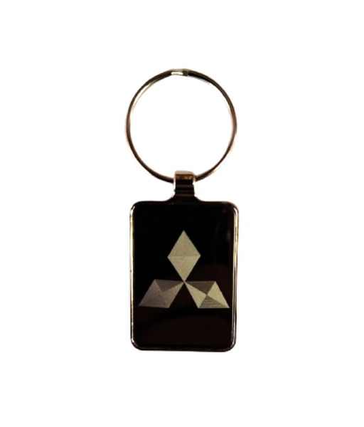 Mitsubishi Stainless Steel Tag Keyring