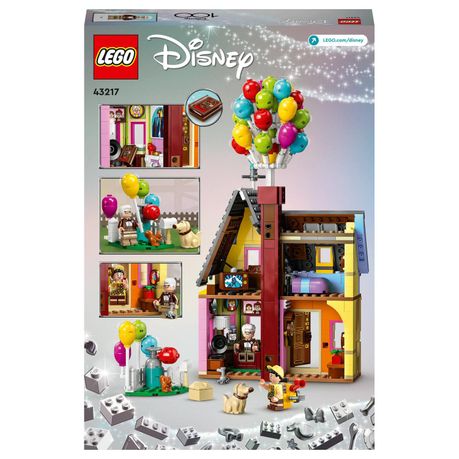 LEGO Disney and Pixar Up House 43217 Building Toy Set (598 Pieces)