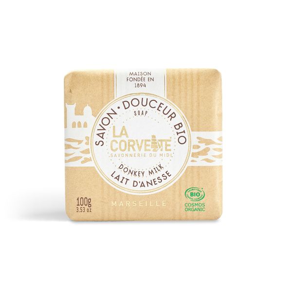 La Corvette Douceur soap bar | Organic | Donkey Milk | 100g
