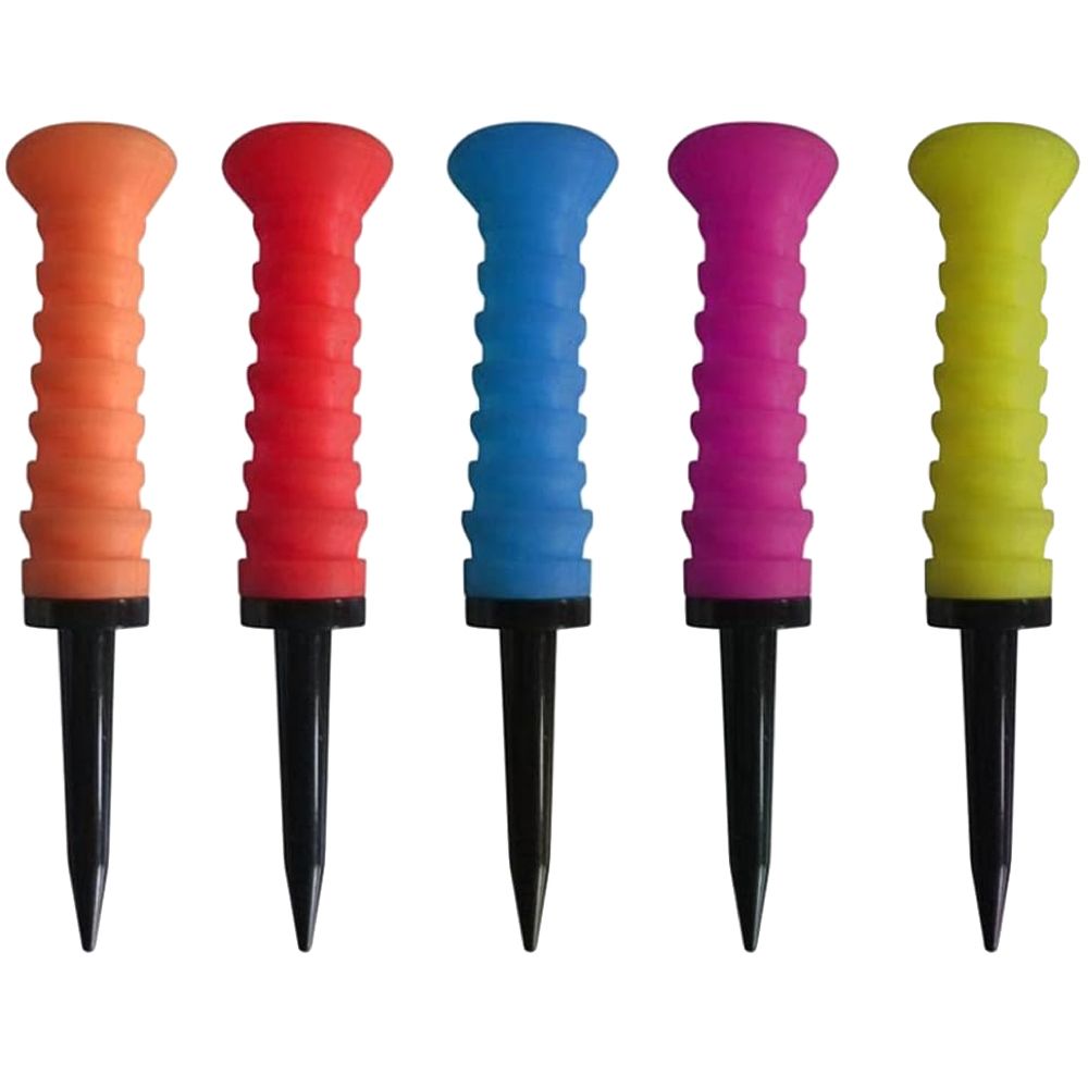 Sports Bright Flexible Elastic Rubber Golf Tee…