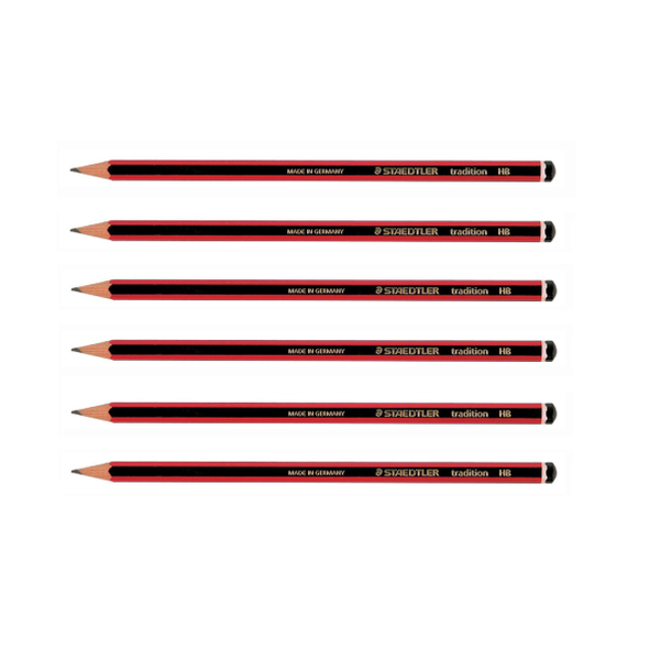 Staedtler Tradition HB Pencils - 6 Pack