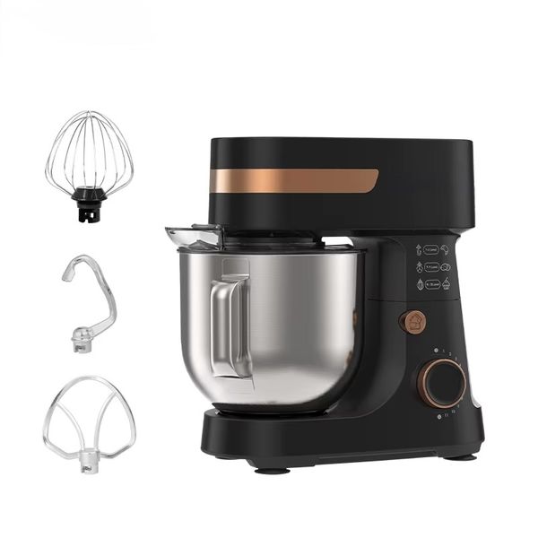 Multifunctional 6Litre 1000W 12-Speed Stand Mixer with Pure Copper Motor