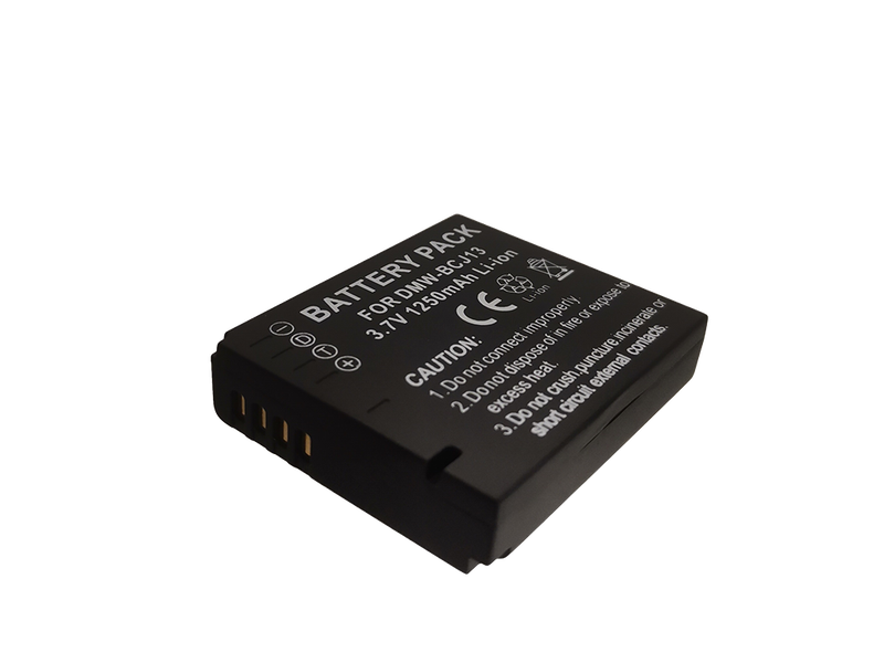 1250 mAh Battery for Panasonic DMW-BCJ13, Leica 18719 Digital Camera etc