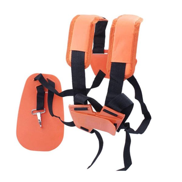 Lawn Mower Straps Double Shoulder Straps Padded Waist Belt Garden Tool Kit