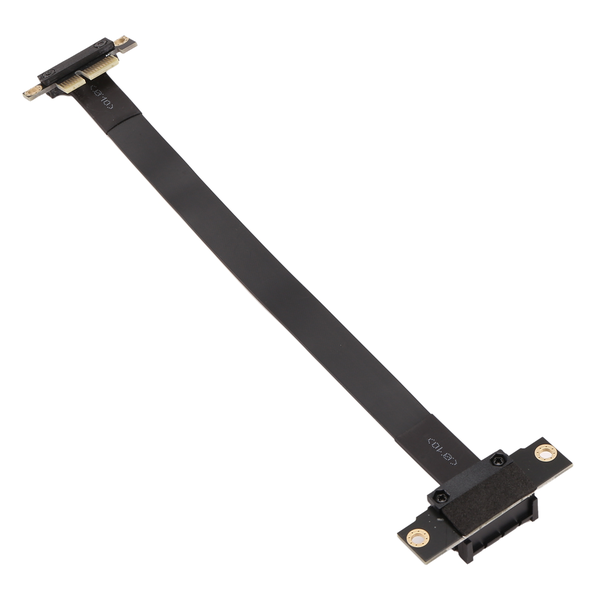 PCIE Cable Dual 90 Degree Right Angle PCIe 3.0 X1 to 20cm
