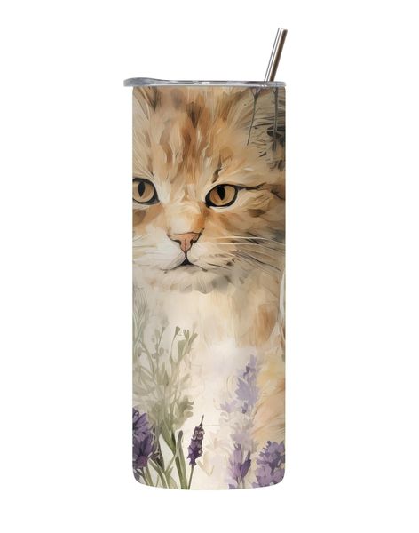 Ginger Duo 20 Oz Tumbler with Lid Straw Cat Lovers Graphic Gift 136