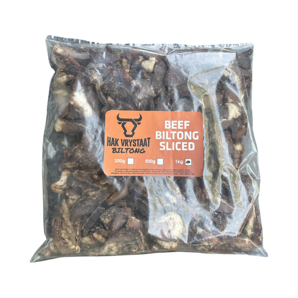 Hak Vrystaat Beef Biltong Sliced