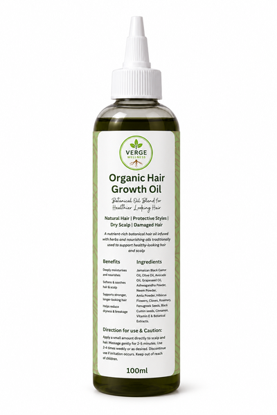 Organic Herbal and Botanical Oils Infused Hair Growth Oil