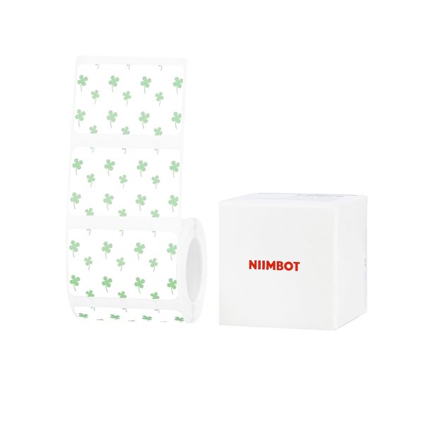 Niimbot - B1 / B21 / B3S / B4 - 50×30mm - 230 Labels - Clover Pattern