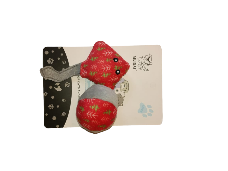 Twin Pack Plush Toy - Red &amp; Grey