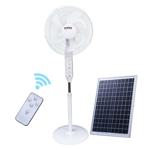 Standing Solar Powered Fan With Remote