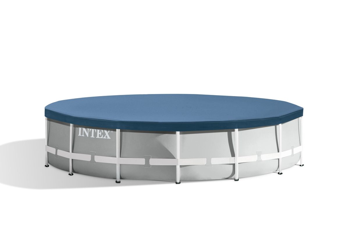 Intex 15Feet X 10Inches(457cm) Round Metal Frame Pool Cover | Shop ...