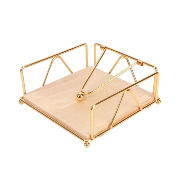 Gold Napkin Holder image