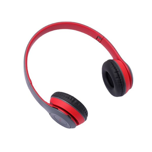 P47 Wireless Bluetooth Headphones -Red