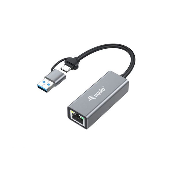 Equip USB-C &amp; USB-A to 2.5 Gigabit Ethernet Adapter