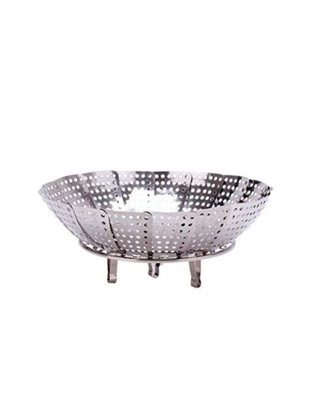 Foldable/Expandable Vegetable Stainless Steel Steamer