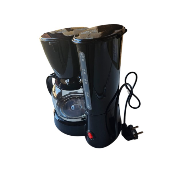 Powerful JG-1122 800W Electric Coffee Maker 1.2L With Glass Carafe