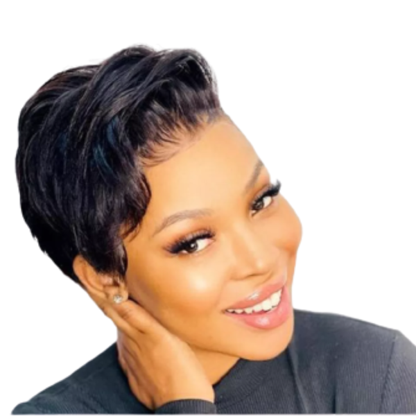 Full Frontal Brazilian Pixie Cut Wig