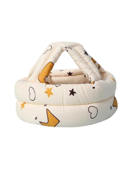 Baby Toddler Head Protective Cap when crawling, walking and playing (orange