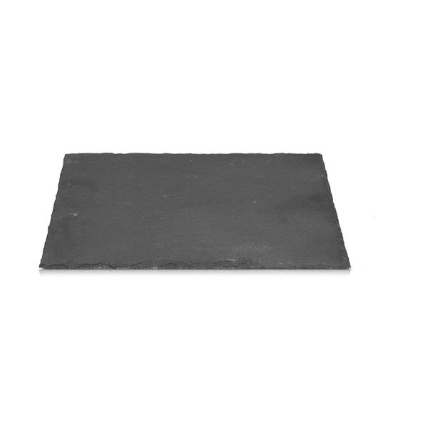 Rectangular Slate Plate Tray 30 x 20cm