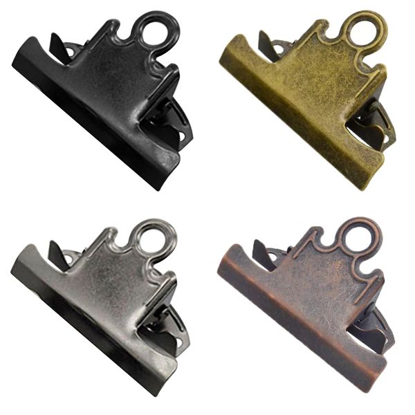 Office Stationery Multi Use Clipboard Clip Set of 4(9cm)