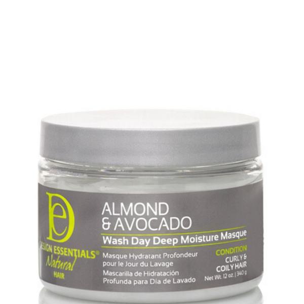 Design Essentials Almond &amp; Avocado Wash Day Deep Moisture Masque 340g