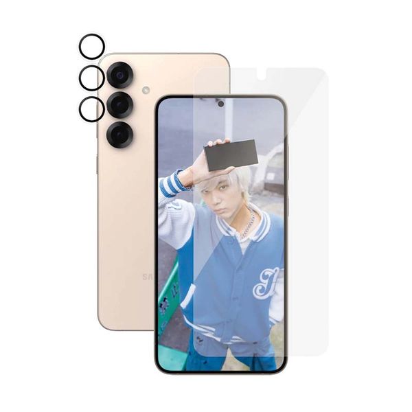 PanzerGlass Screen Protector and Hoops Compatible Samsung Galaxy S25 Plus