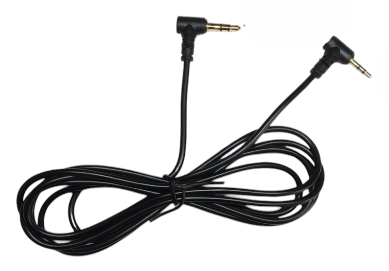 Repeater cable for 2 way radios (3.5mm-2.5mm connector)