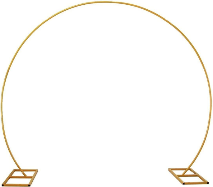 2.4m(7.8ft)Diameter Dismountable Round Backdrop Stand,Balloon Arch kit