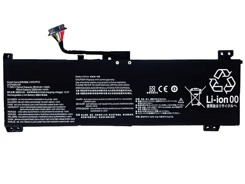 Replacement Battery for Lenovo IdeaPad Gaming 3 15IHU6, L20C3PC2