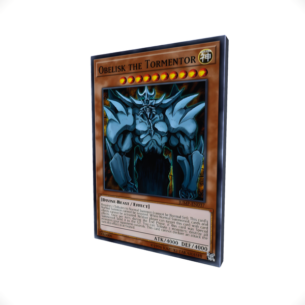 Obelisk the Tormentor - Yu-Gi-Oh! Card Themed Mouse Pad