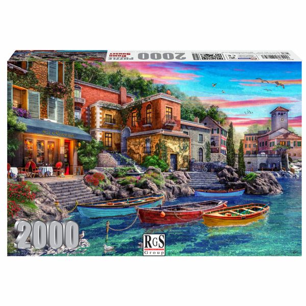 RGS Group Como Sunset 2000 Piece Jigsaw Puzzle