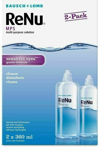 ReNu Multi-Purpose Contact Lens Solution 2 x 360ml