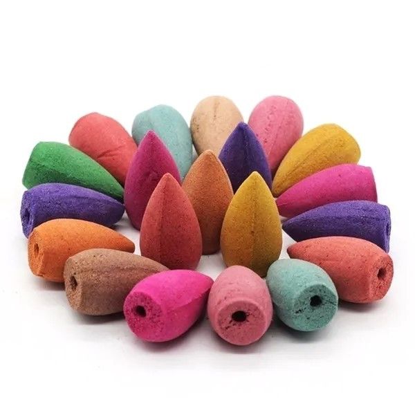 Backflow Incense Cones Waterfall Incense 100% Natural Aromatherapy Cones